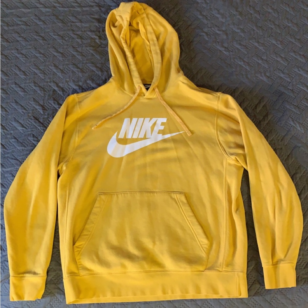 Nike Yellow Hoodie